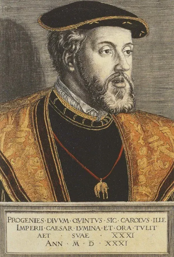 Portrait of Charles V, Holy Roman Emperor, 1531