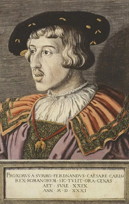 Portrait of Ferdinand I as king of Hungary, 1531