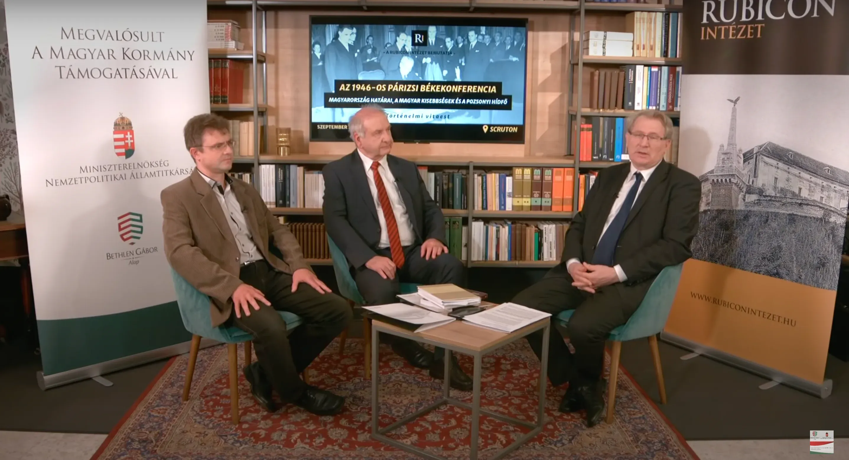 Rubicon-est: Az 1946-os párizsi békekonferencia - kiemelt kép