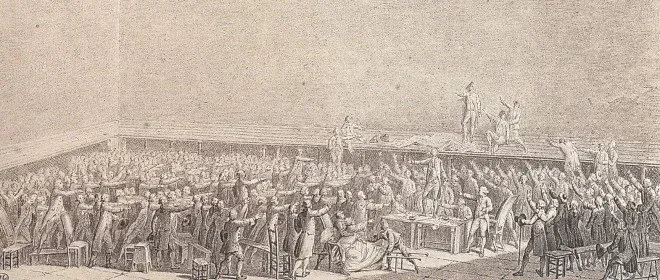 A labdaházi eskü - kiemelt kép