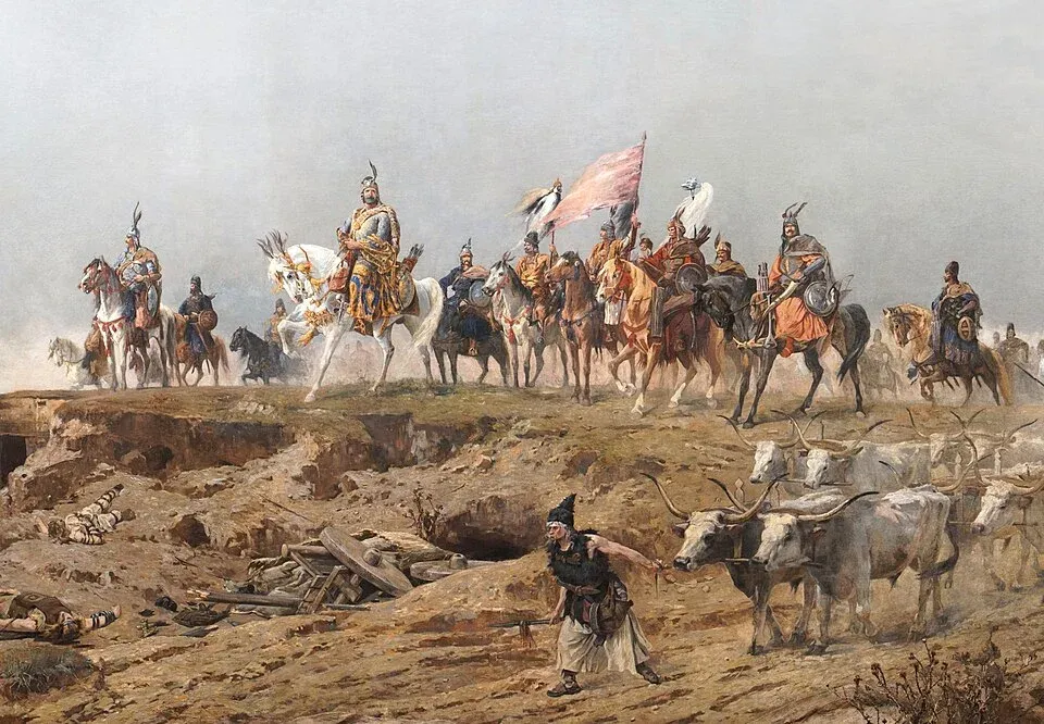 960px-Arrival_of_the_Hungarians_(Árpád_Feszty).webp