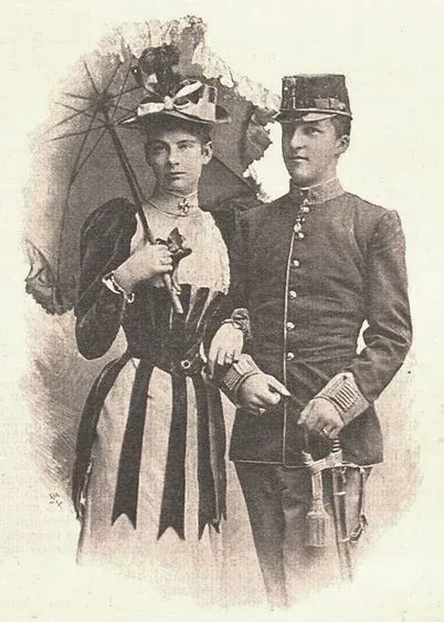 Kép: Jozsef_Agost_es_neje_Auguszta.webp