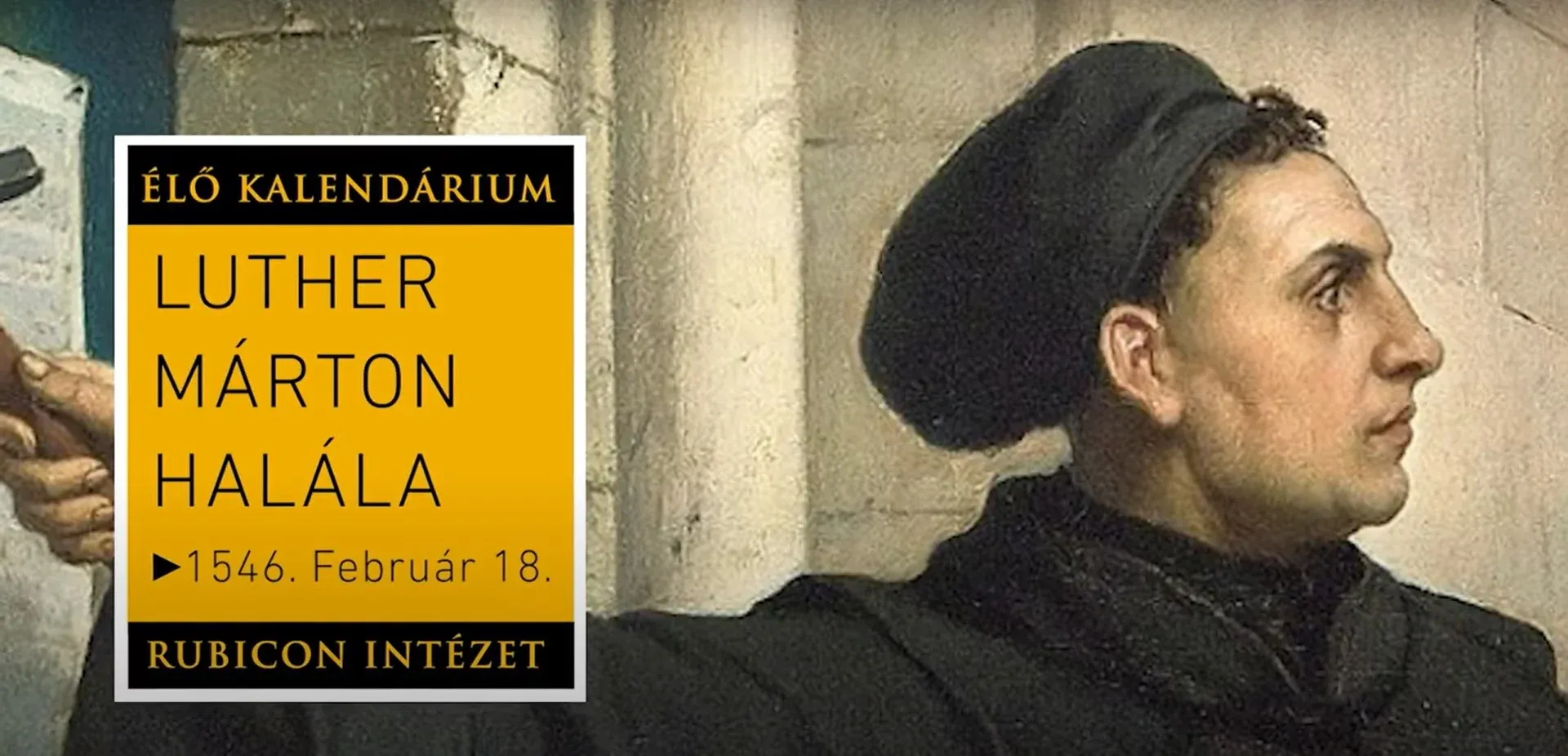 Luther Márton halála (1546. Február 18.) - kiemelt kép