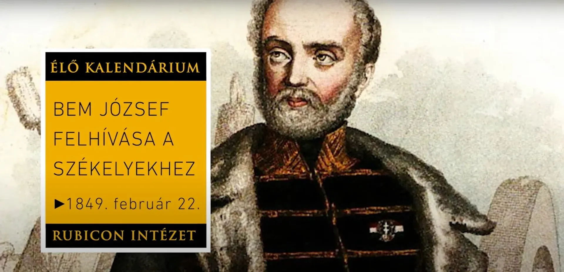 Bem felhívása a székelyekhez (1849. február 22.) - kiemelt kép