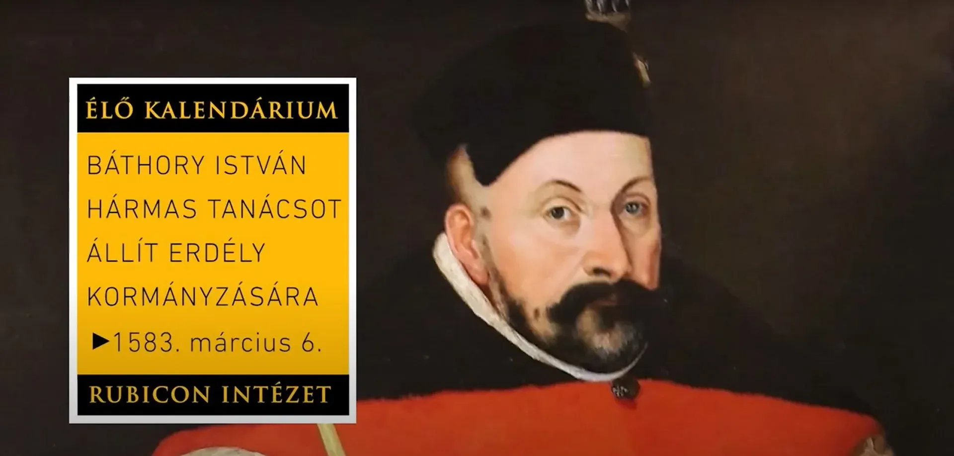 Báthory István hármas tanácsot állít Erdély kormányzására (1583. március 6.) - kiemelt kép