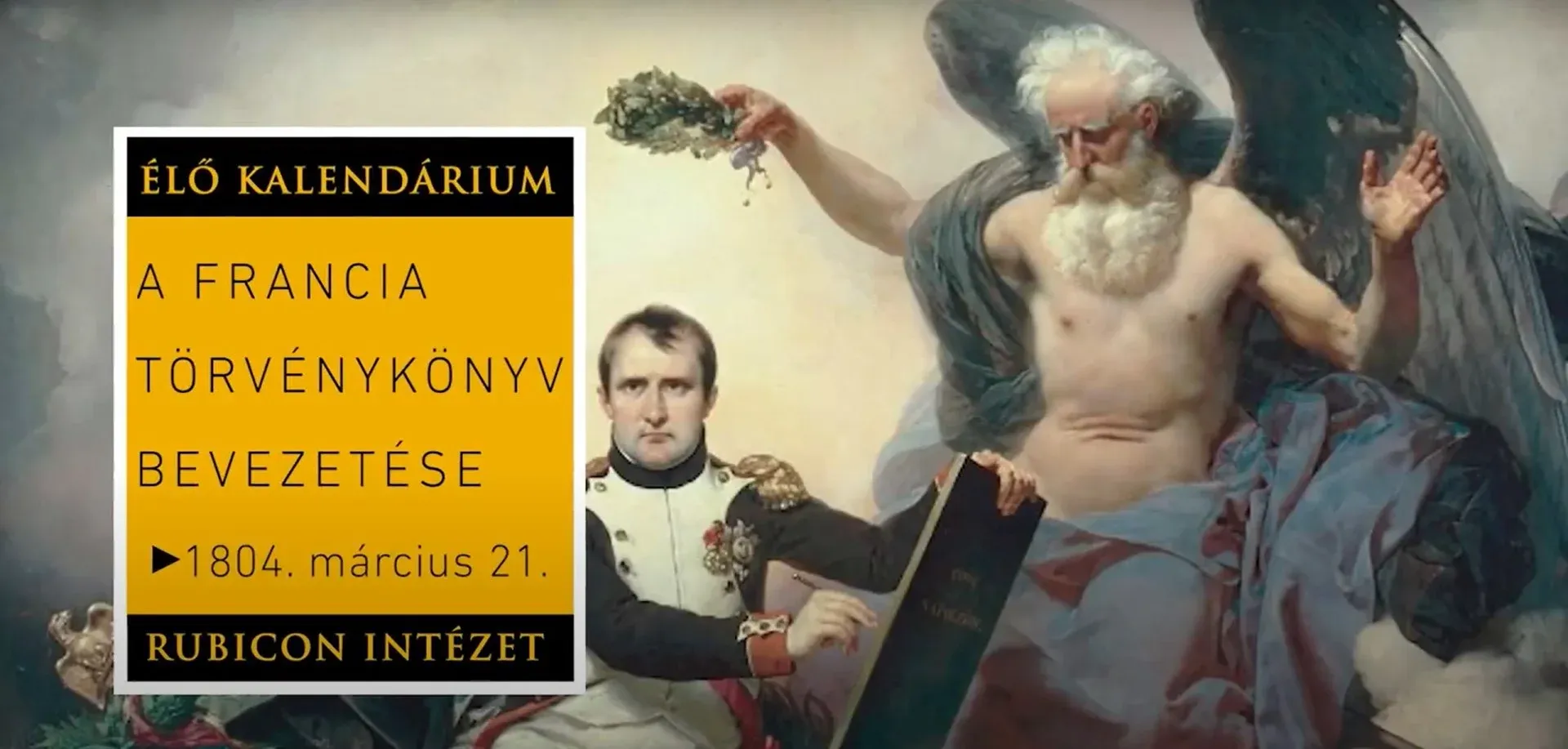 Bevezetik a polgári törvénykönyvet (1804. március 21.) - kiemelt kép