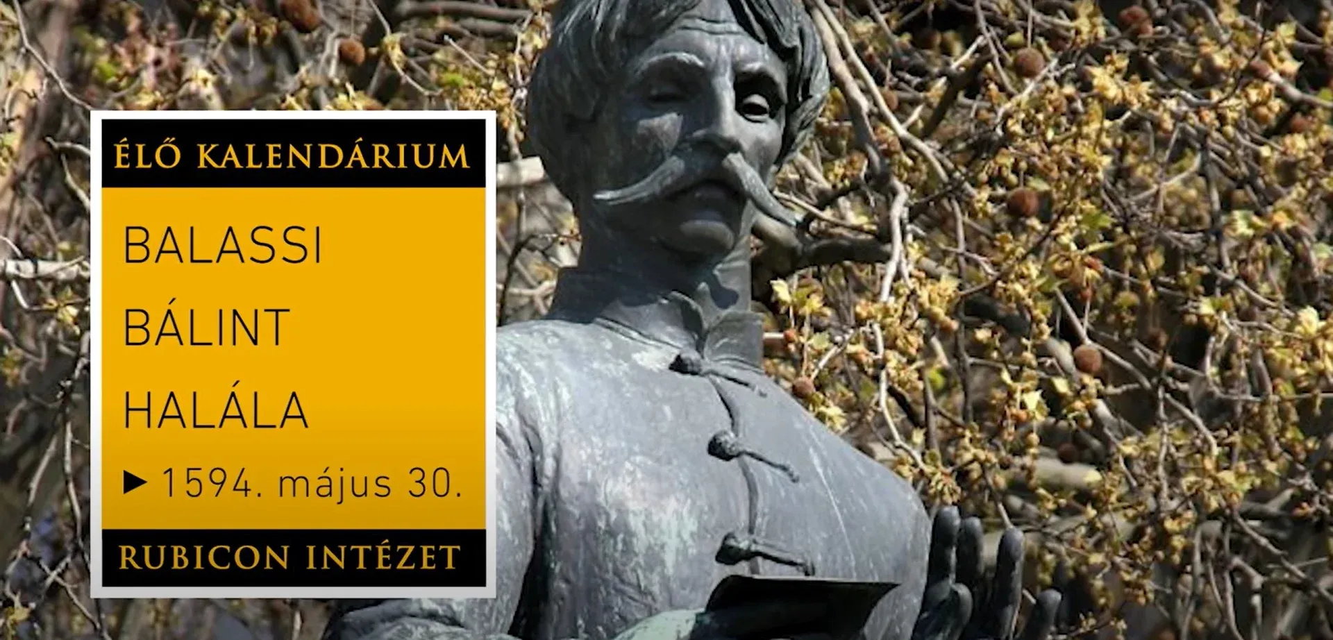 Balassi Bálint halála – 1594. május 30. - kiemelt kép