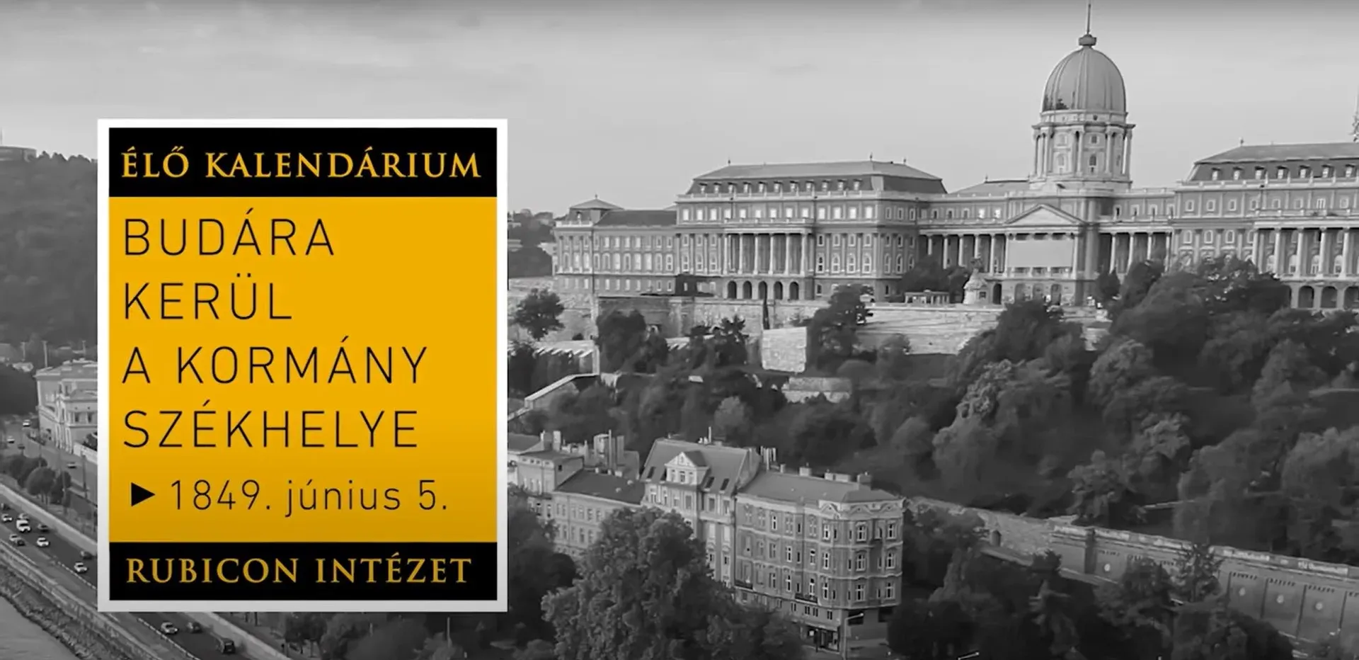 Kossuth Lajos és a kormány Budára helyezi át a székhelyét – 1849. június 5. - kiemelt kép