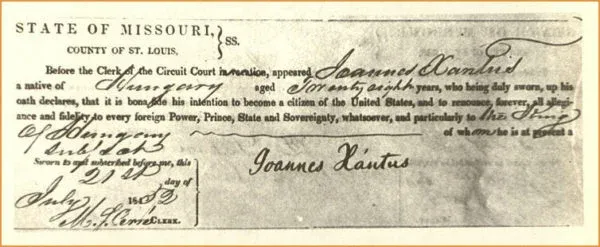 Kép: Xantus-allampolgari-kerelme-1852.-julius-21-600x247.webp