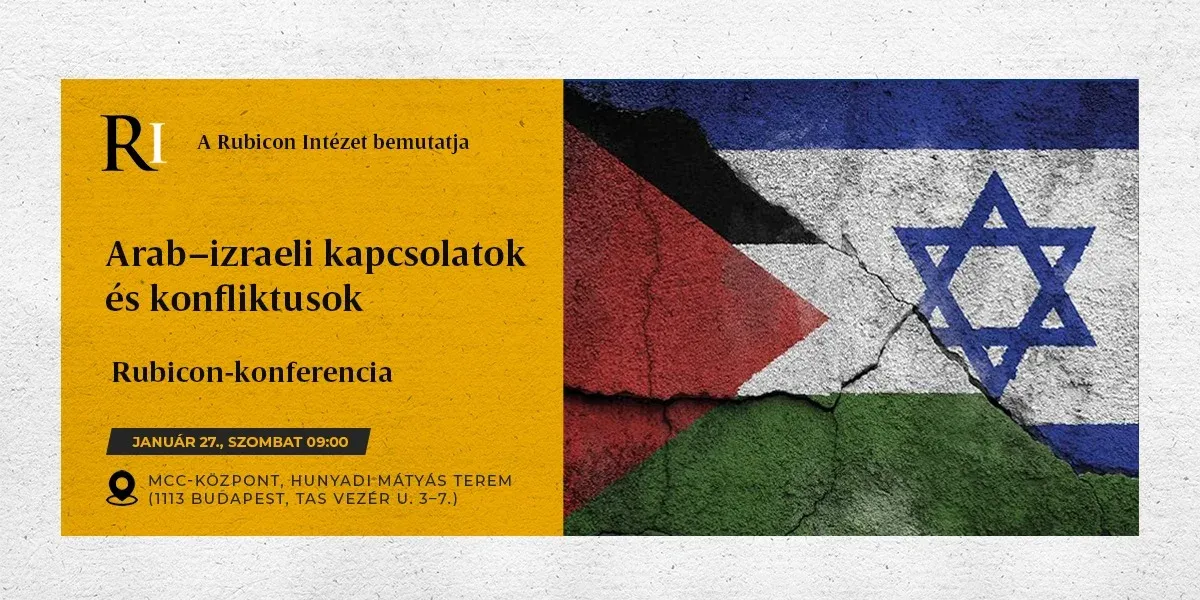 Történelmi konferenciát szervez a Rubicon Intézet az arab-izraeli kapcsolatokról - kiemelt kép