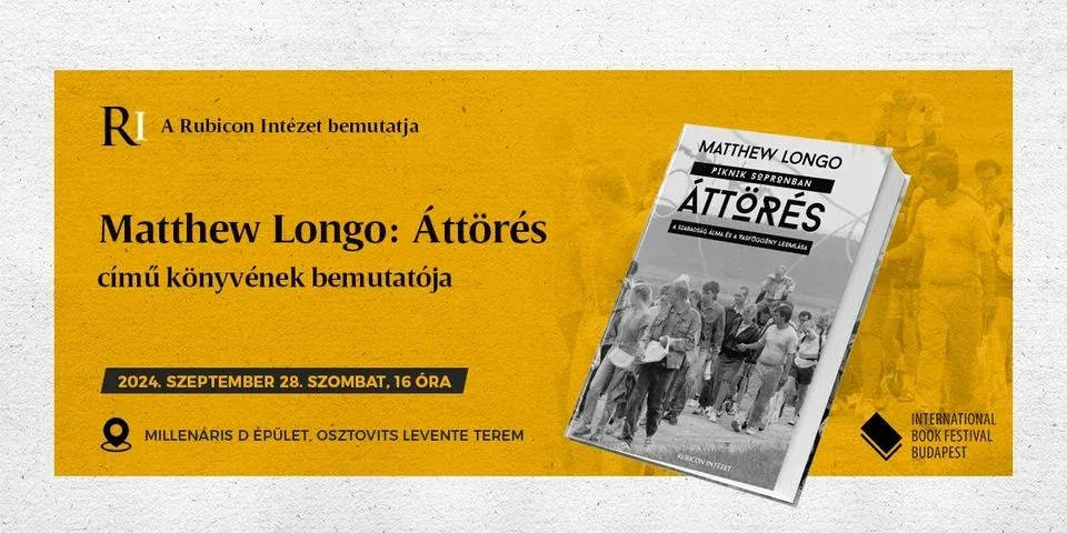 Matthew Longo: Áttörés – könyvbemutató Budapest - kiemelt kép