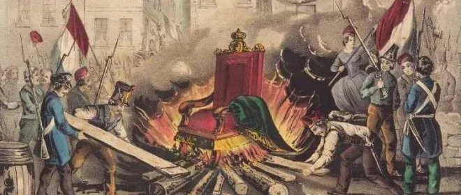 A februári forradalom kitörése - kiemelt kép