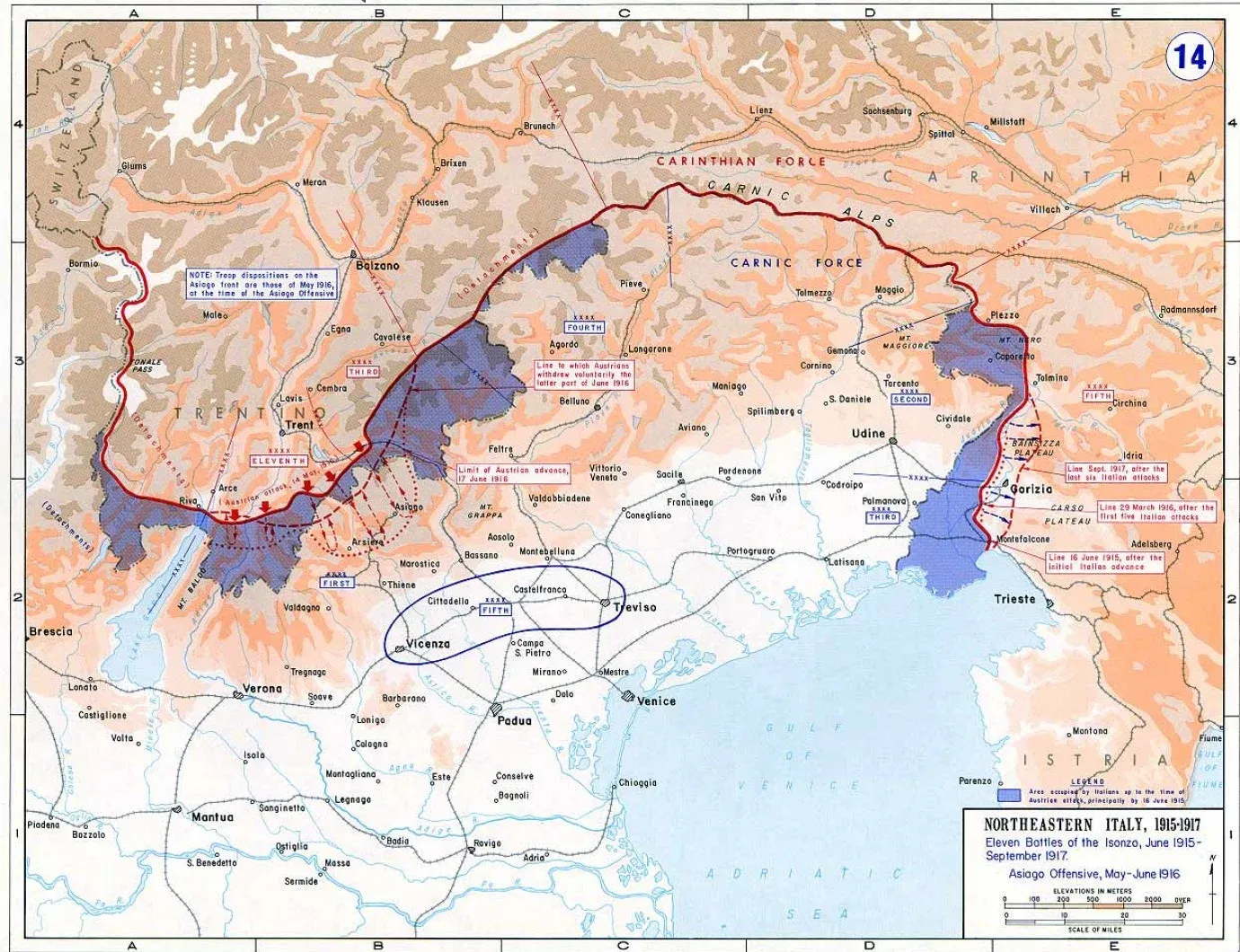 A második isonzói csata kezdete - kiemelt kép
