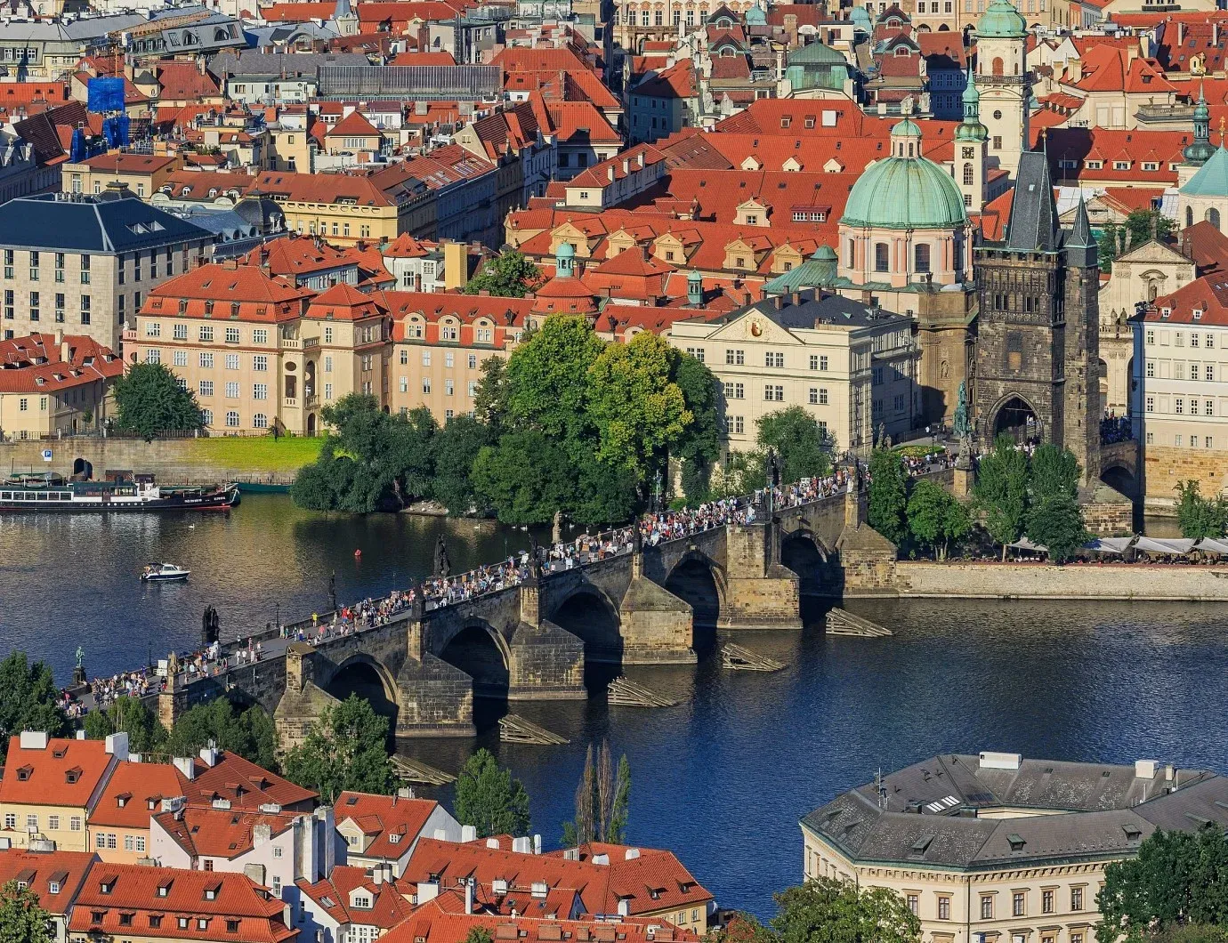 A Károly-híd alapkőletétele - kiemelt kép
