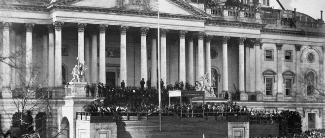 Abraham Lincoln beiktatása - kiemelt kép