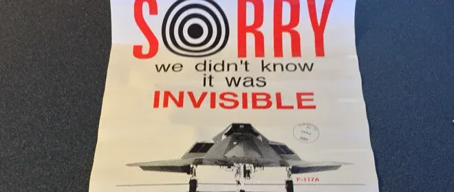 Az F–117-es lopakodó vadászbombázó lelövése - kiemelt kép