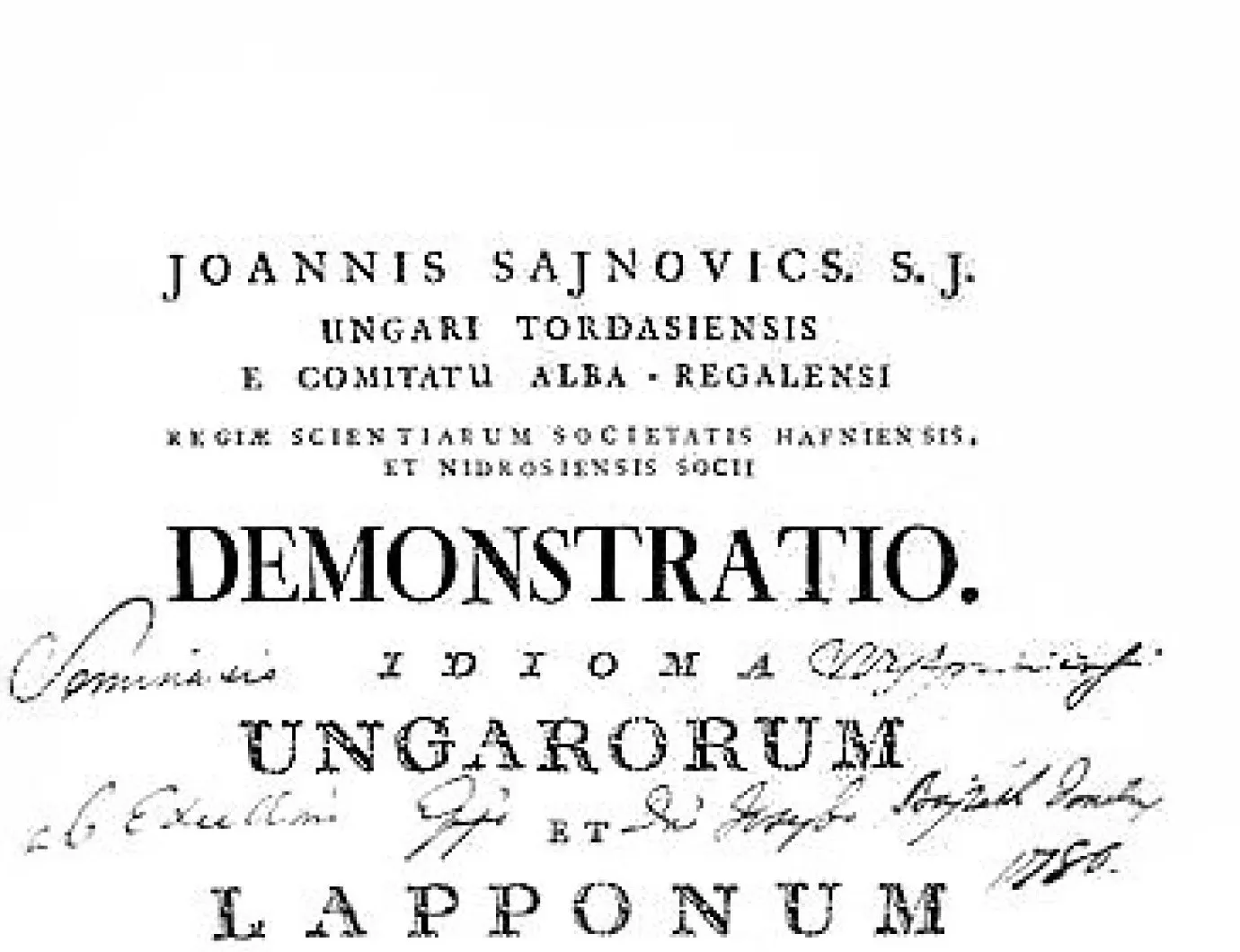 Sajnovics János születése - kiemelt kép