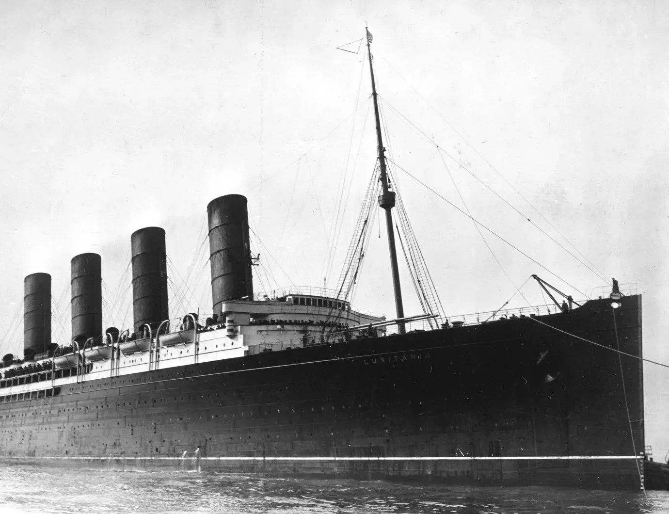 A Lusitania elindul utolsó útjára - kiemelt kép