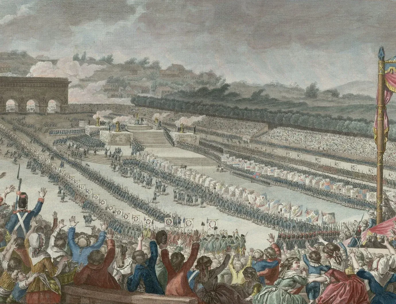 Robespierre bevezeti a Legfőbb Lény kultuszát - kiemelt kép