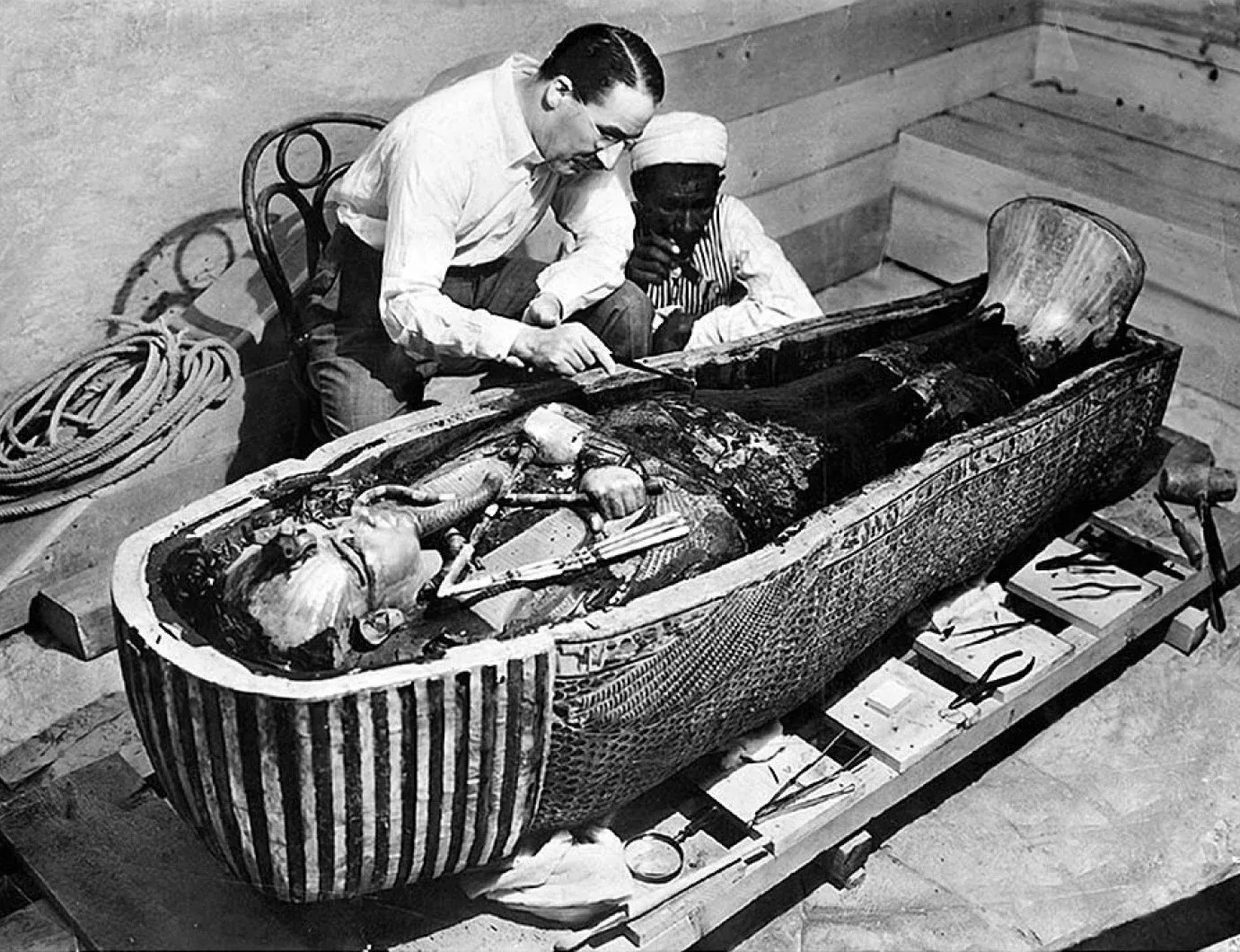 Elhunyt Howard Carter, a Tutankhamon sír felfedezője - kiemelt kép