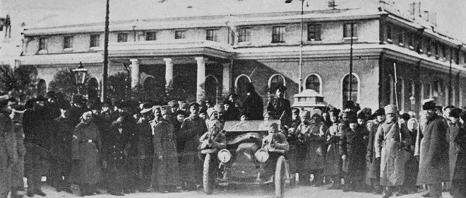 Februári orosz forradalom kitörése - kiemelt kép