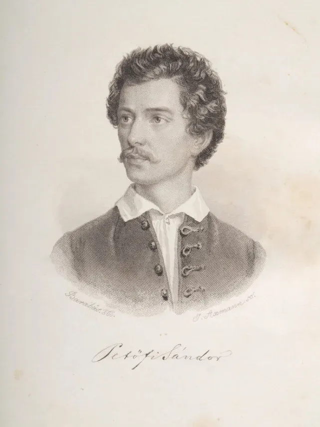 Sándor Petőfi immersed himself in the study of the French Revolution.
