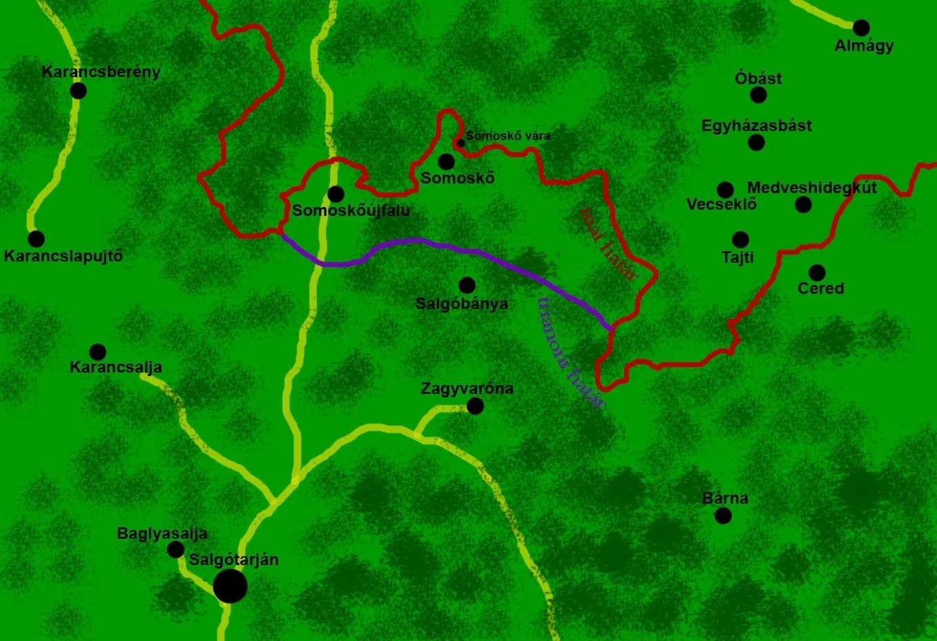 Somoskő és Somoskőújfalu visszacsatolása - kiemelt kép
