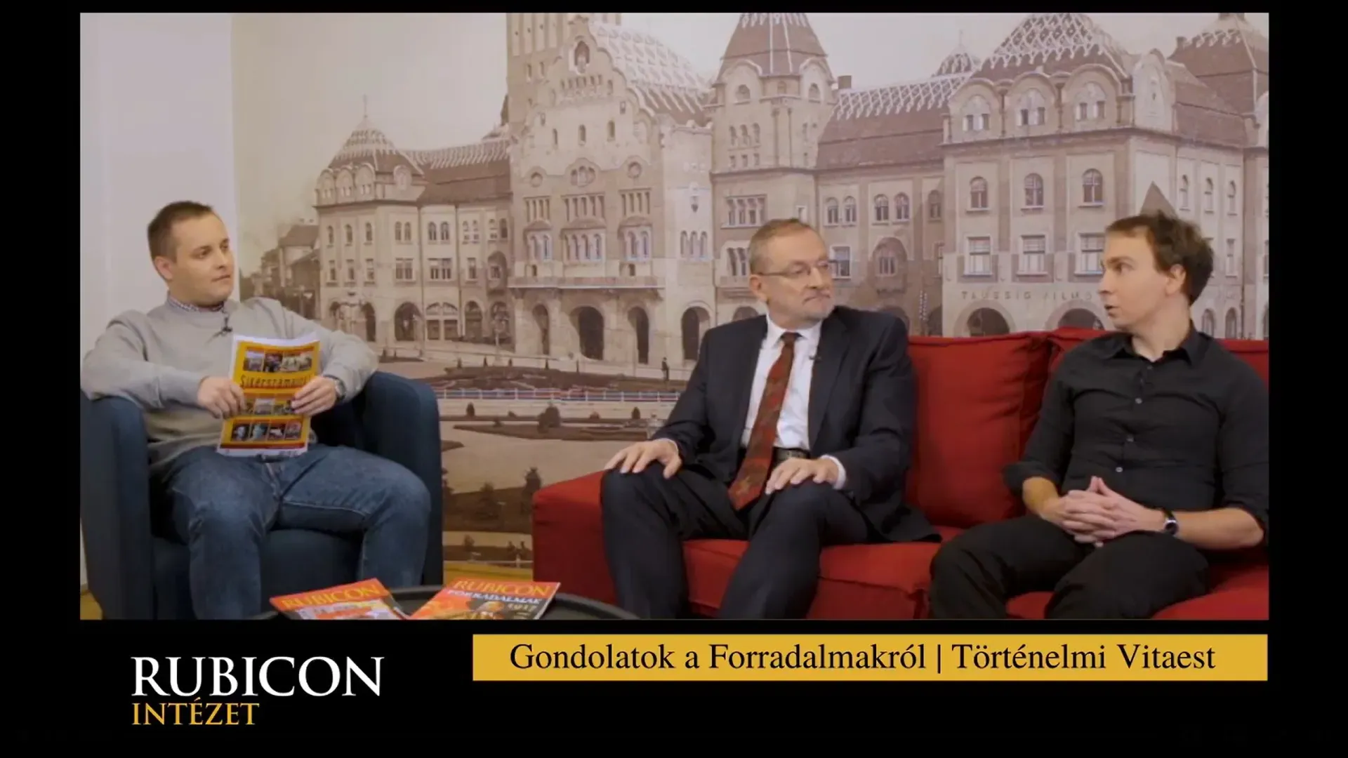 Rubicon-vitaest: Gondolatok a forradalmakról - kiemelt kép